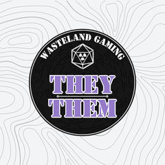 THEY/THEM Wasteland Pronoun Pin